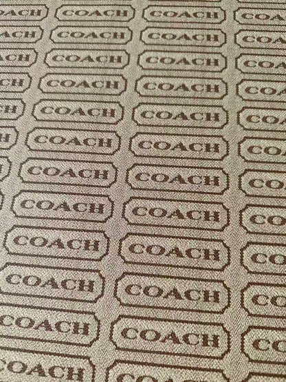 Classic Coach Leather Fabric For Handmade Handicraft By Yards