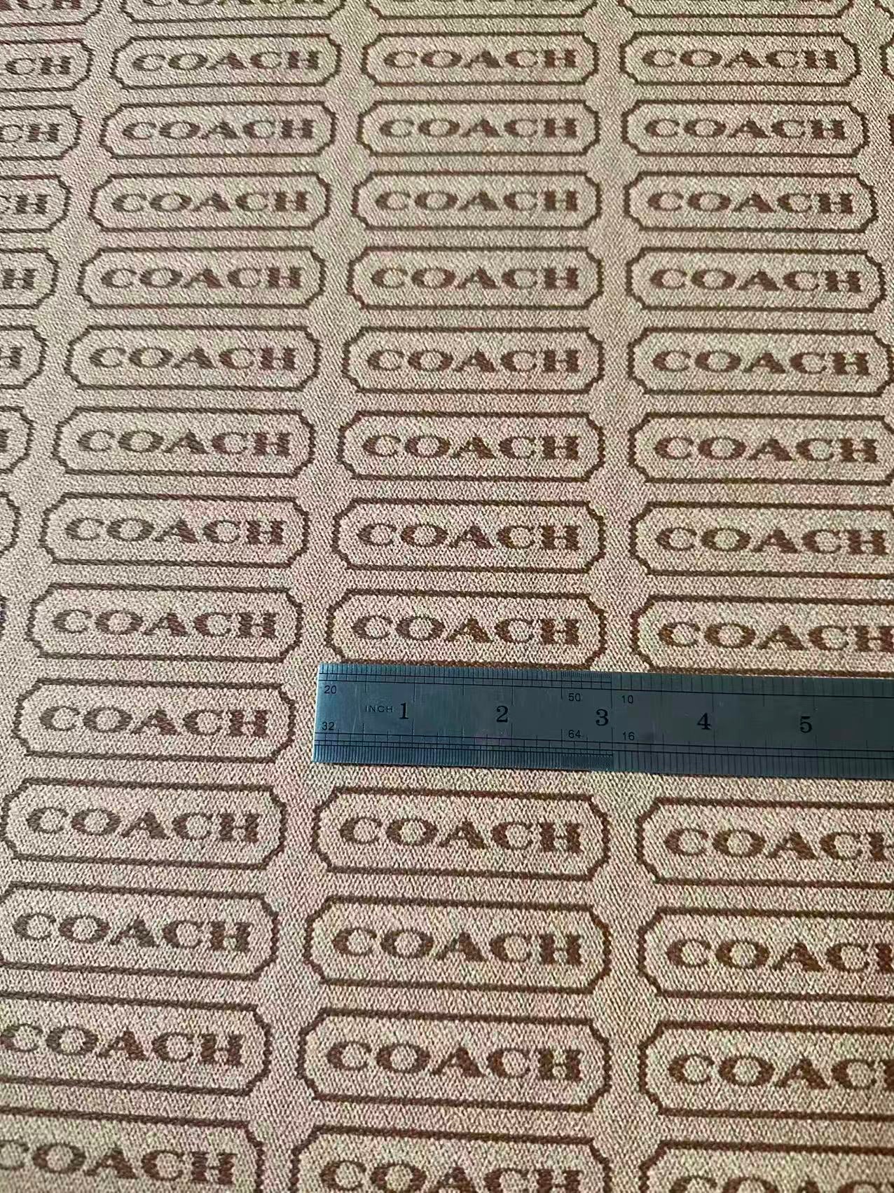 Classic Coach Leather Fabric For Handmade Handicraft By Yards