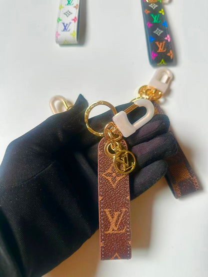 Craft Keychain LV Monogram ,Luxury Bag Accessory Goods