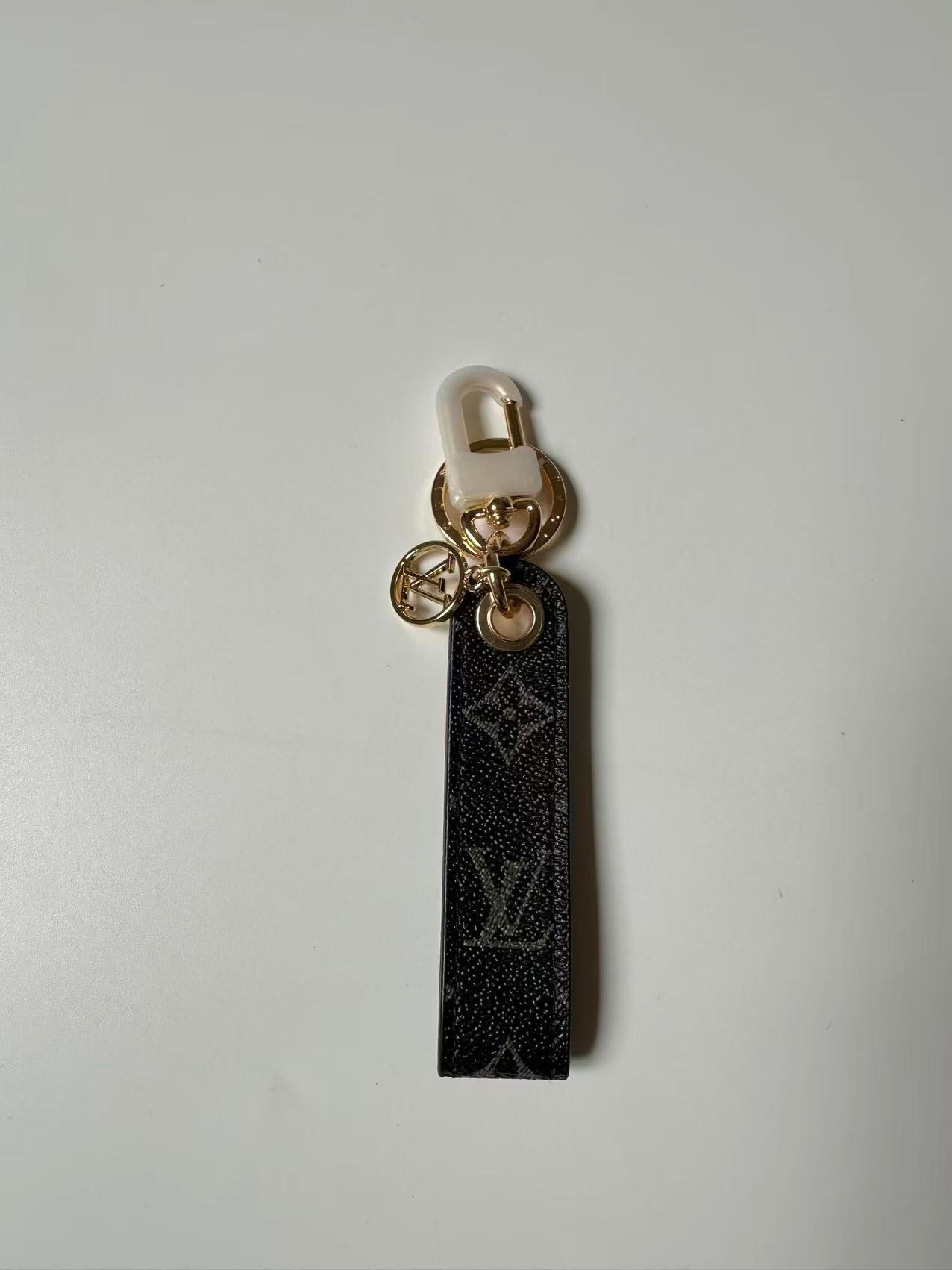 Craft Keychain LV Monogram ,Luxury Bag Accessory Goods