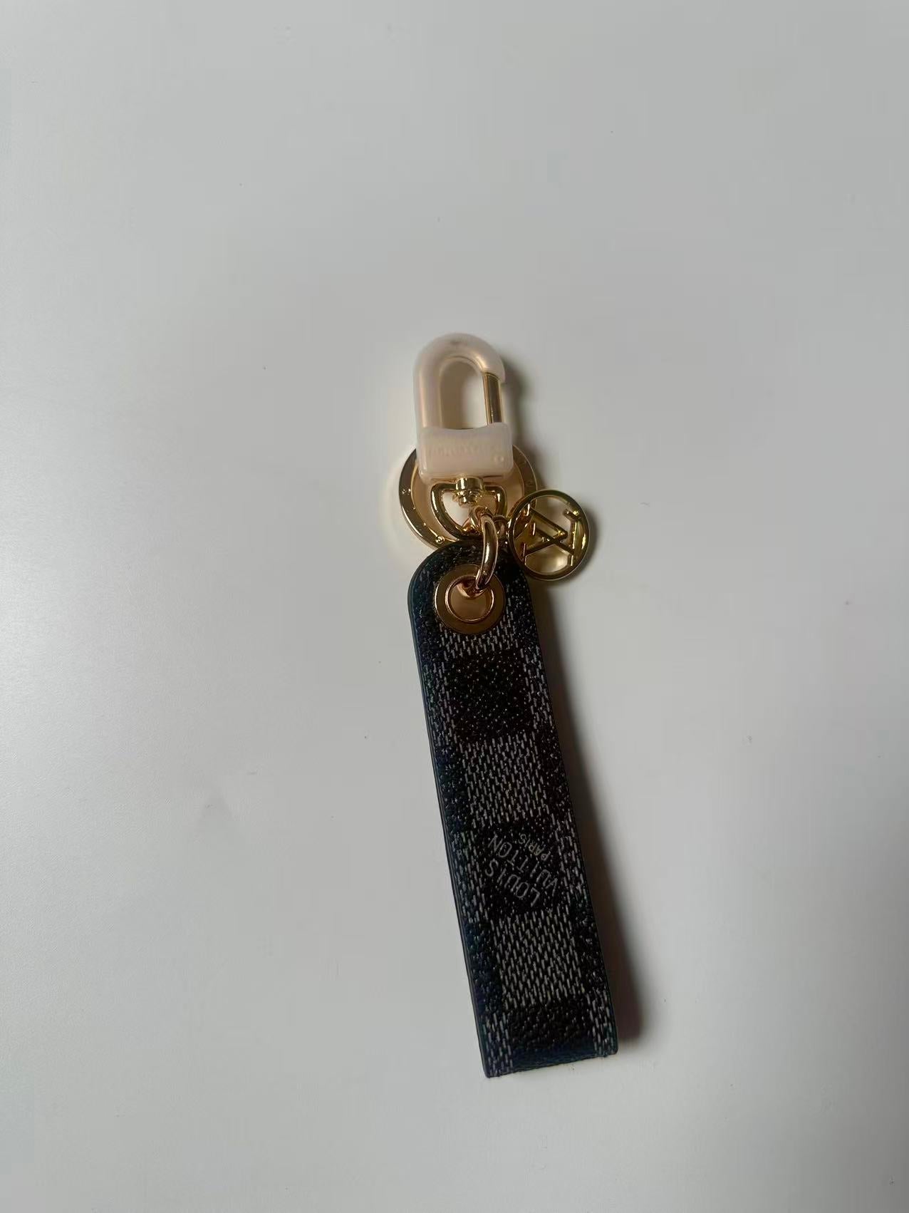 Craft Keychain LV Monogram ,Luxury Bag Accessory Goods
