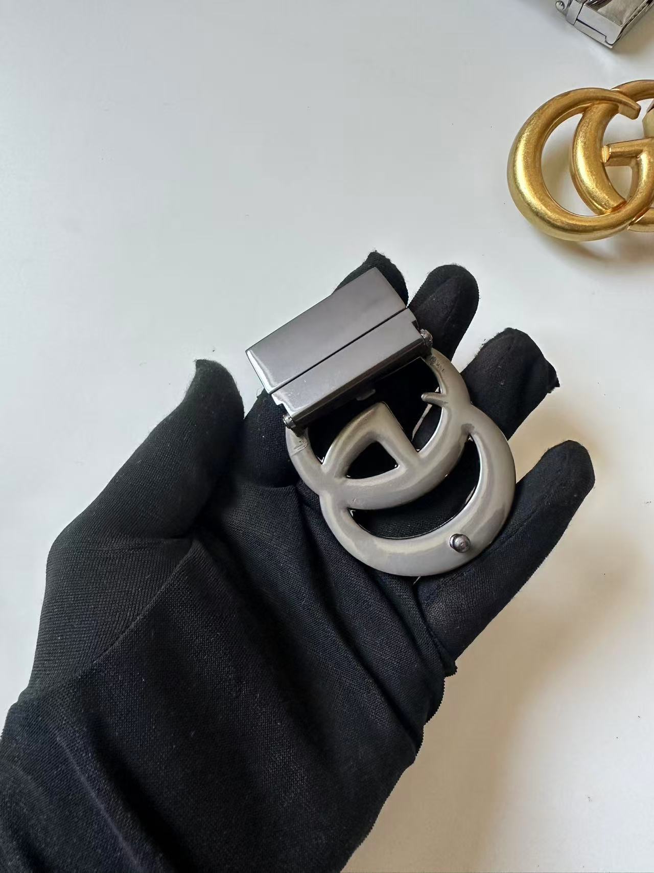 Craft Gucci Copper Belt Head ,Belt Buckle For Handmade Leather Belt