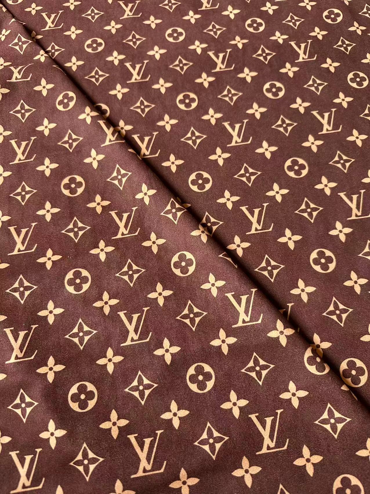 Fashion Brown Suede Fabric For Handmade Sneaker,Car Upholstery and Apparel By Yard