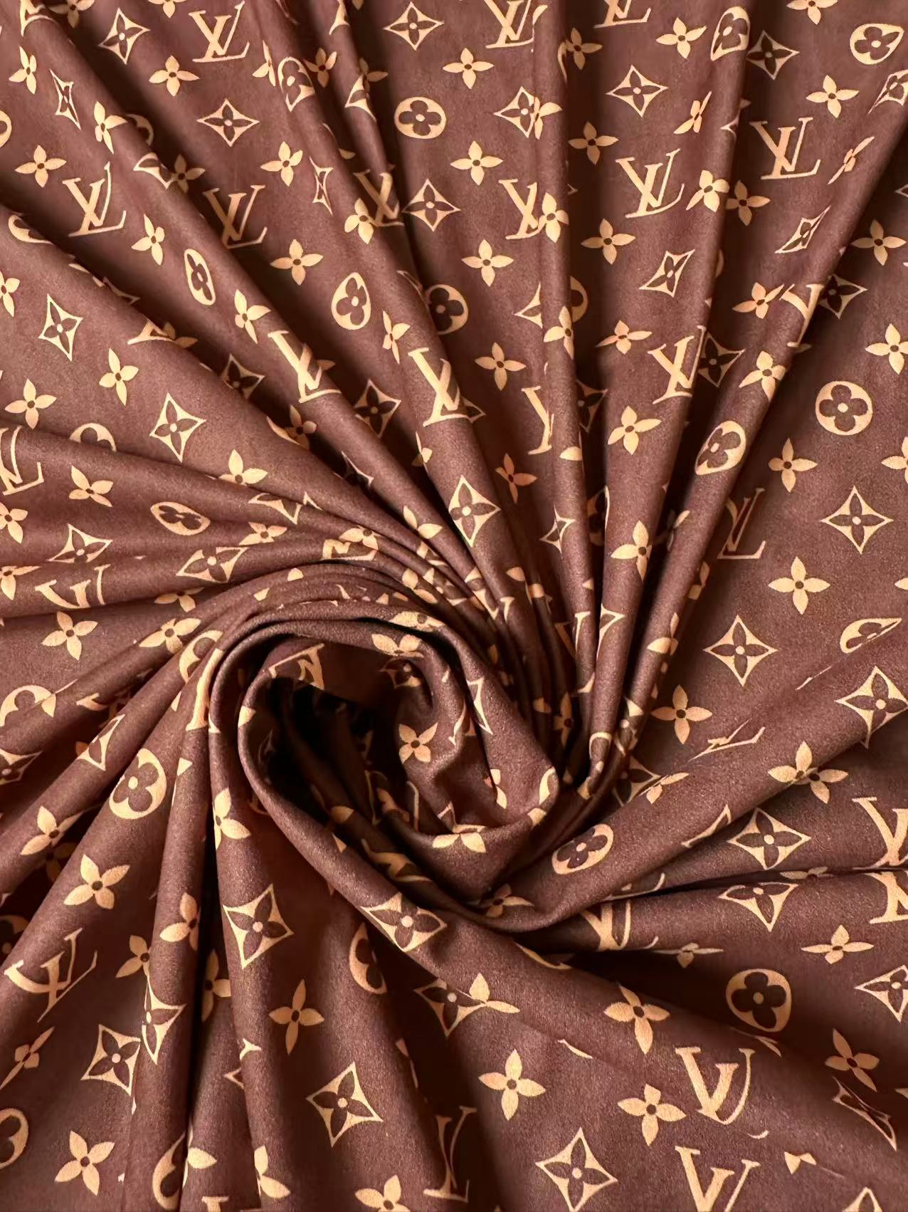 Fashion Brown Suede Fabric For Handmade Sneaker,Car Upholstery and Apparel By Yard