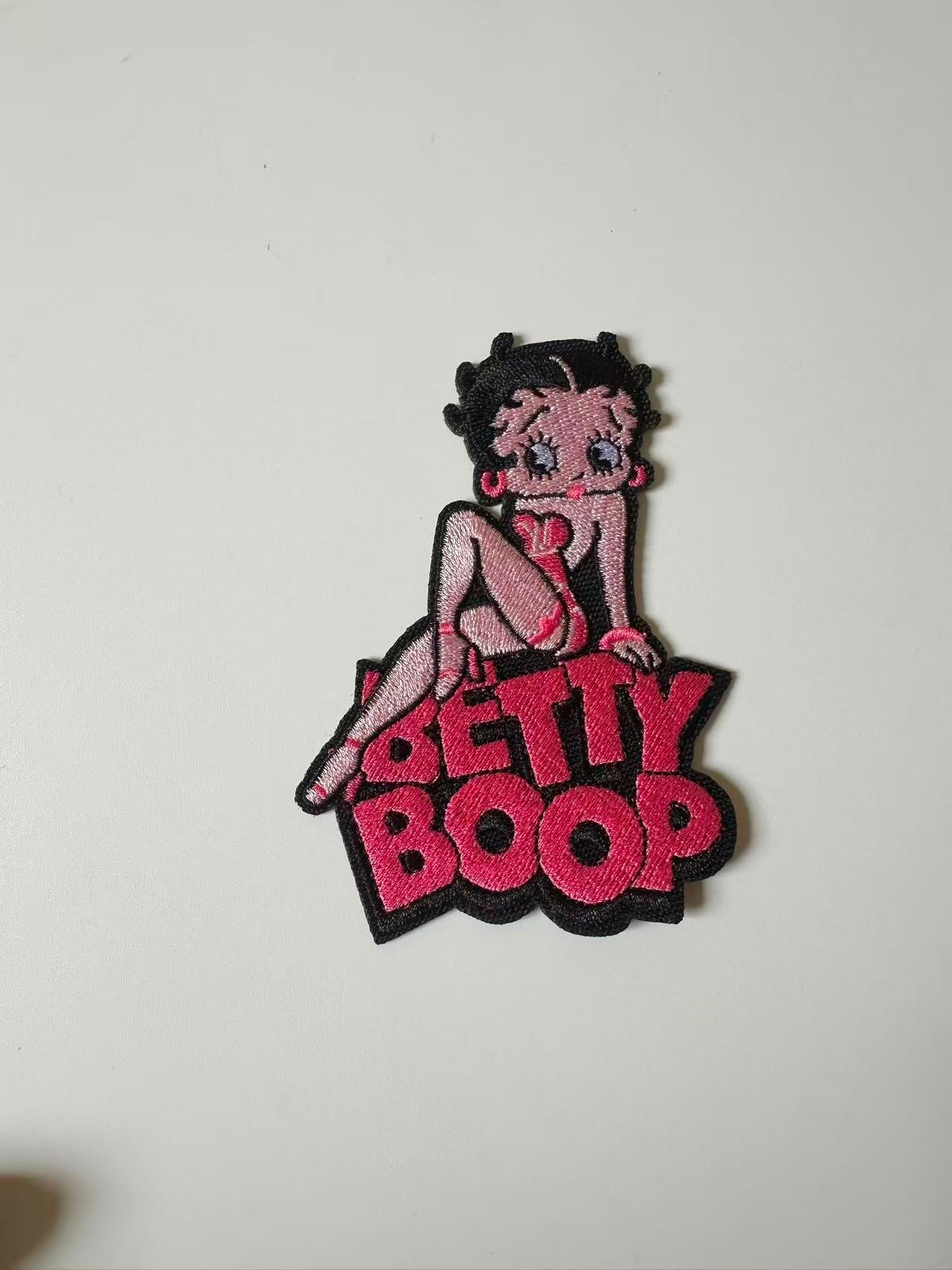 Craft Embroidery LV Miss Betty Jacquard Patches For Customized Apparel