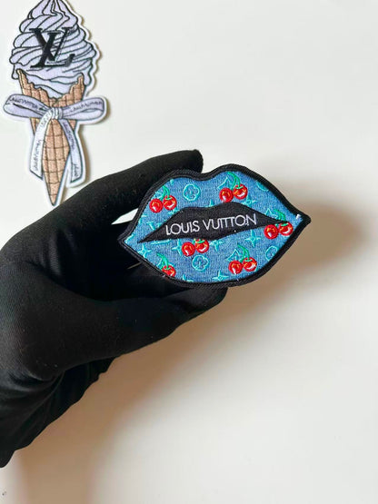 Craft Embroidery LV Jacquard Patches For Customized Clothing
