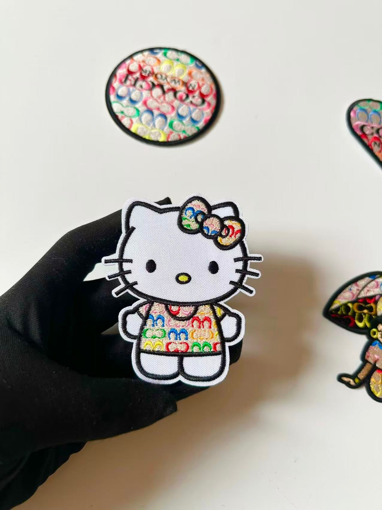 Craft Embroidery Coach Jacquard Patches For Customized Clothing