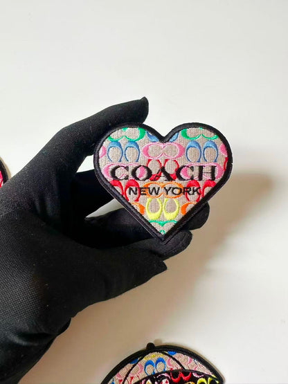 Craft Embroidery Coach Jacquard Patches For Customized Clothing