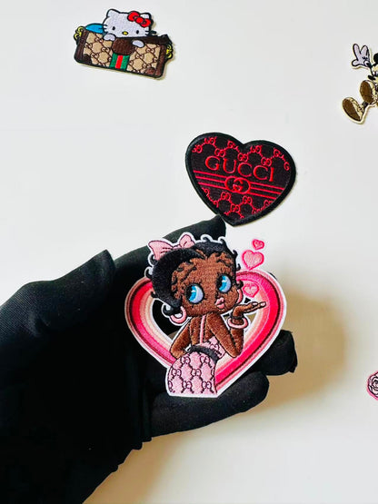 Craft Embroidery Gucci Jacquard Patches For Customized Clothing