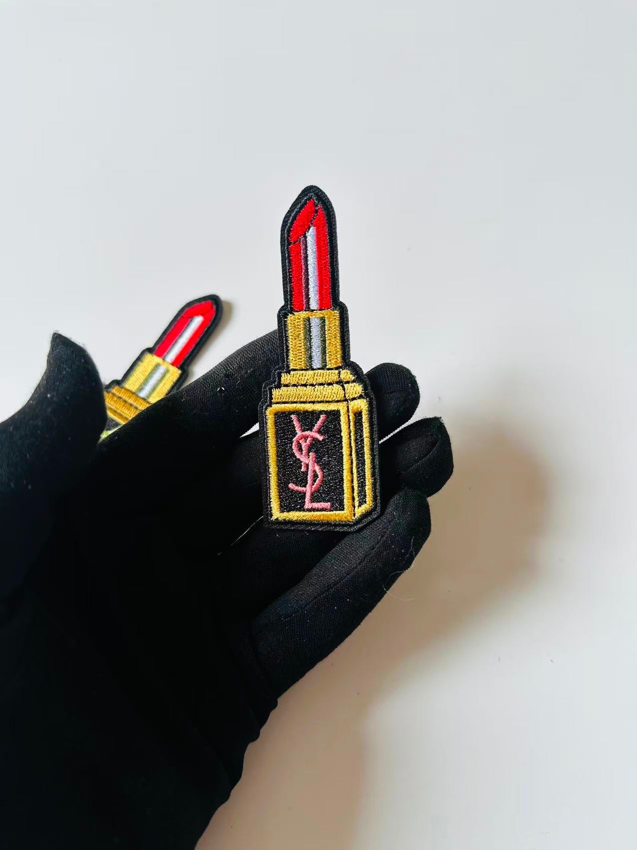 Craft Embroidery YSL Jacquard Patches For Customized Clothing