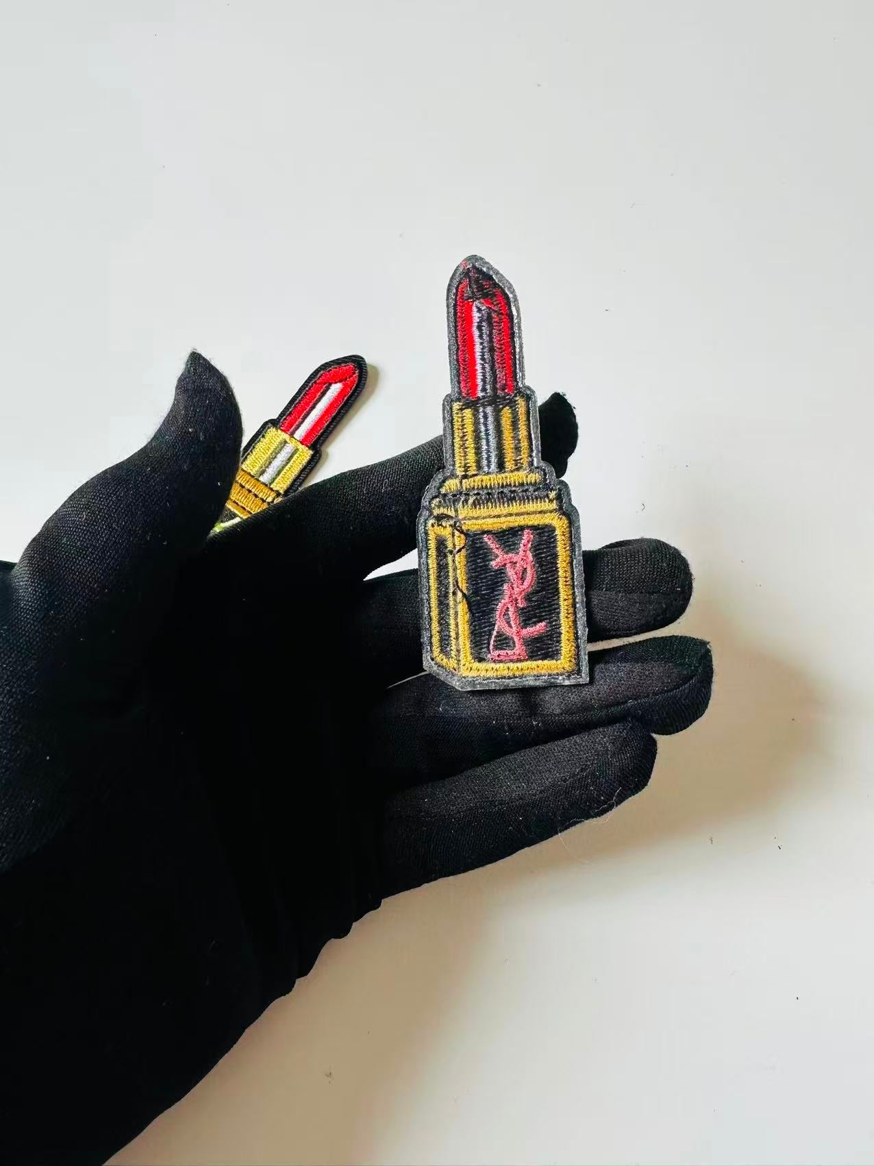 Craft Embroidery YSL Jacquard Patches For Customized Clothing