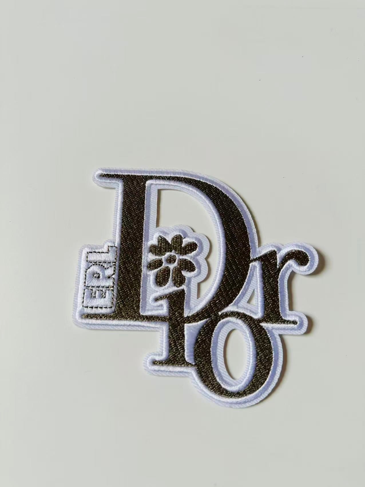 Craft Embroidery Dior Jacquard Patches For Customized Clothing