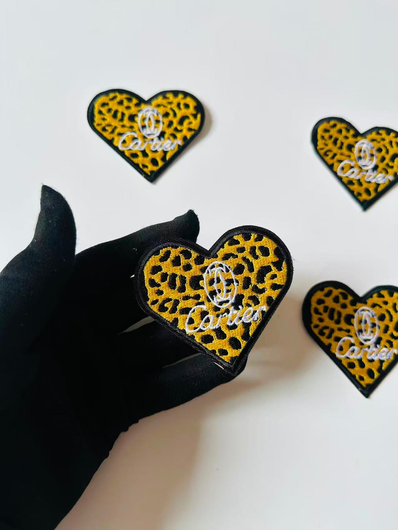 Craft Embroidery Cartier Jacquard Patches For Customized Clothing