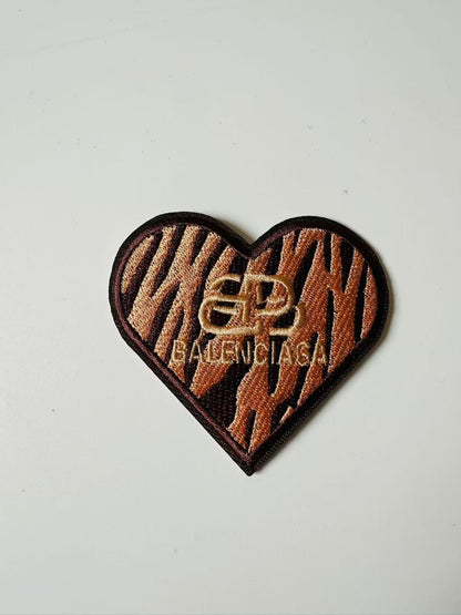 Craft Embroidery Balenciaga Jacquard Patches For Customized Clothing