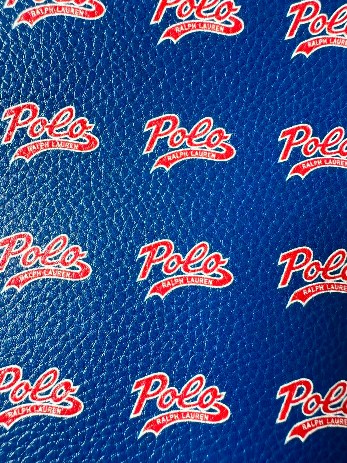 Fashion POLO Leather For Handmade Shoes, Bag,Upholstery DIY Goods By Yard