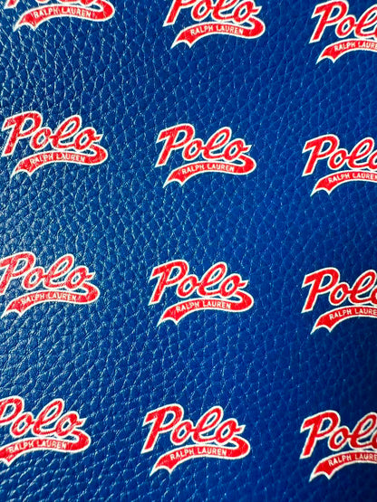 Fashion POLO Leather For Handmade Shoes, Bag,Upholstery DIY Goods By Yard