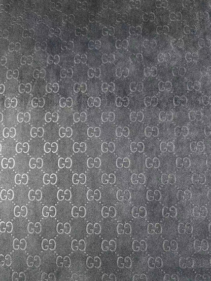 Craft Gucci Suede Fabric For Handmade Sneaker,Car Upholstery and Apparel By Yard(Black)