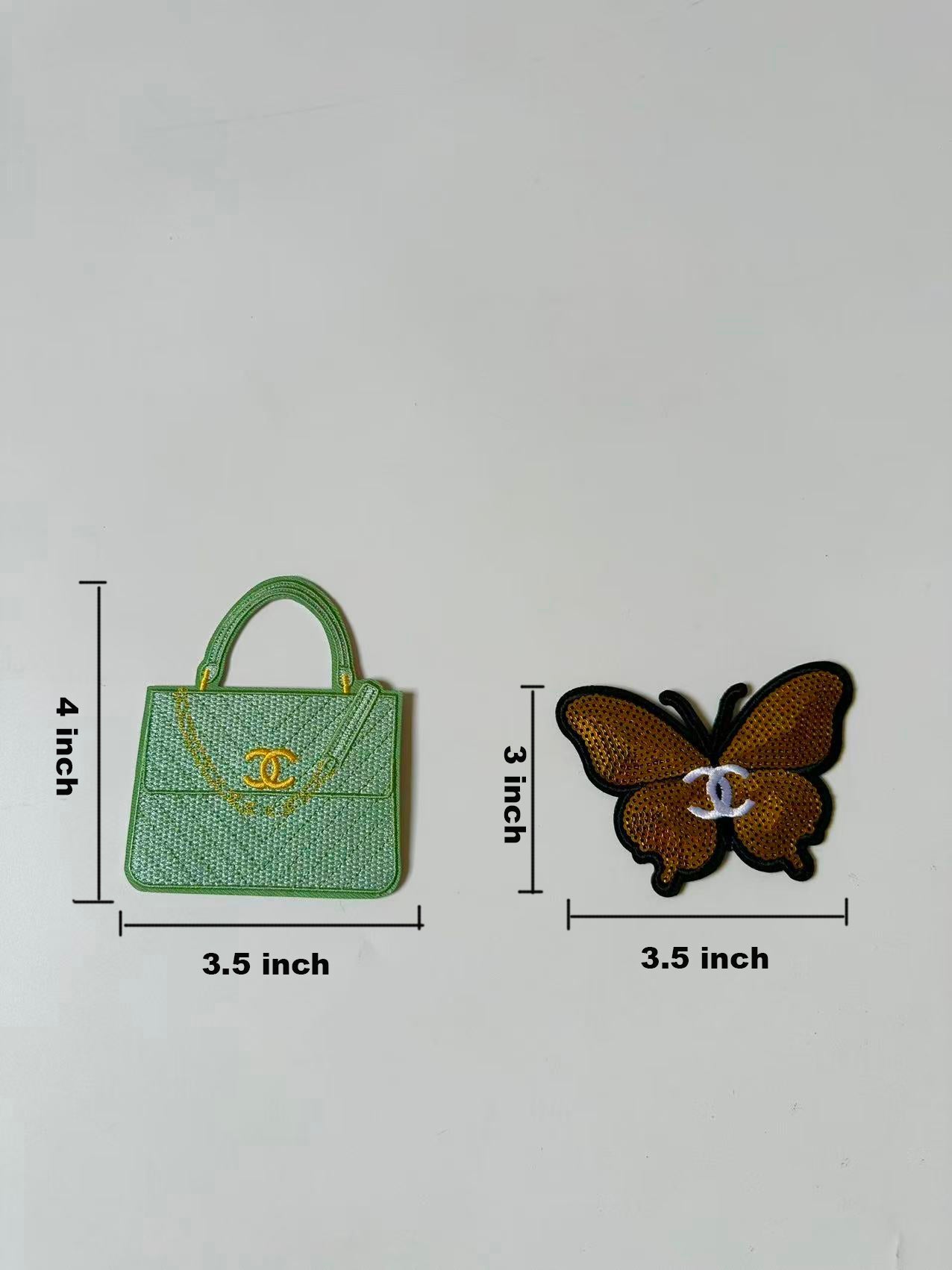 Craft Embroidery Chanel Jacquard Patches For Customized Apparel