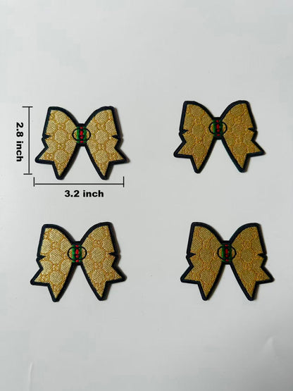 Craft Embroidery Gucci Jacquard Patches For Customized Clothing