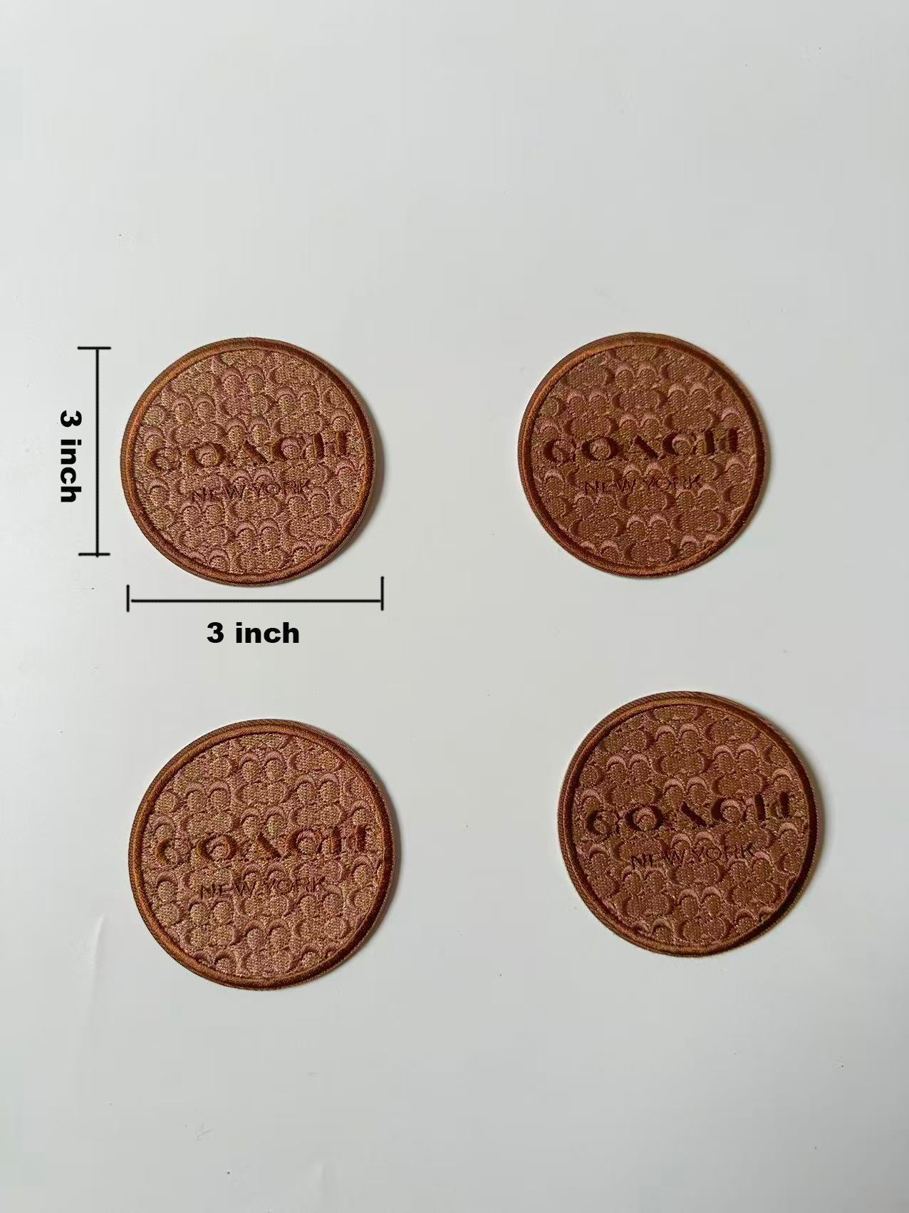 Craft Embroidery Coach Jacquard Patches For Customized Clothing